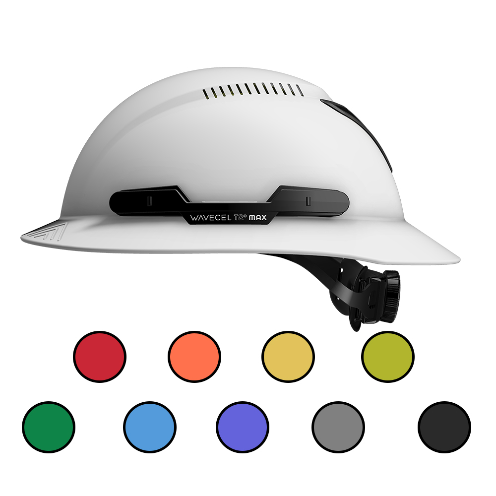 WaveCel T2+ MAX Type 2 Class C Full Brim Vented Hard Hat from GME Supply